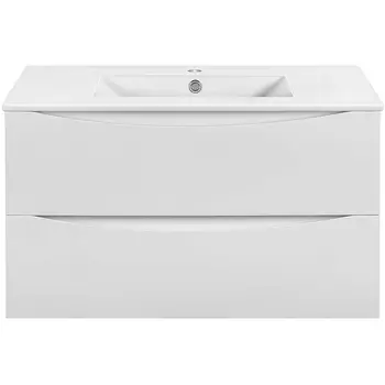 Тумба под раковину Vincea Mia Slim VMC-2MC900S1GW 90 см, белый глянец