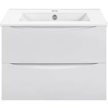 Тумба под раковину Vincea Mia Slim VMC-2MC700S1GW 70 см, белый глянец