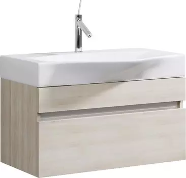 Тумба под умывальник Aqwella Бергамо Ber.01.08/A цвет акация