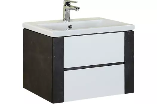 Тумба подвесная Onika Стоун 70.13 Ателье темное, 107045