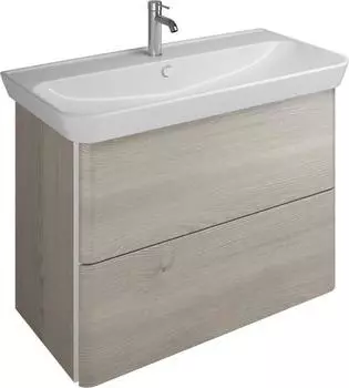 Тумба с раковиной 100 см Burgbad Iveo SFEN100F2834G0161C0001*1, фланелевый дуб