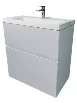 Тумба с раковиной 1MarKa Bumble У88748 белый