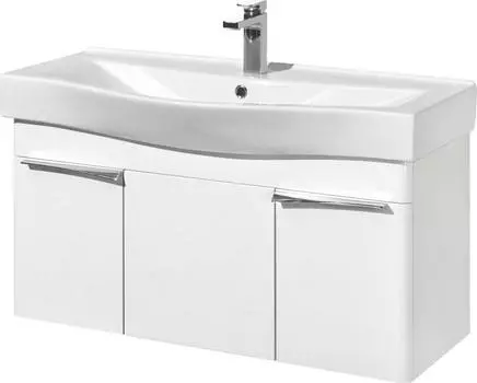 Тумба с раковиной Aquaton Беверли 100 1A2367K0BV010, белый