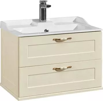 Тумба с раковиной Aquaton Леон 65 1A1870K0LBPR0, дуб бежевый