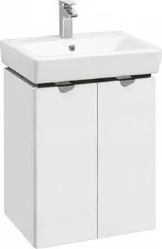 Тумба с раковиной Aquaton Скай 55 1A2381K1SY010, белый