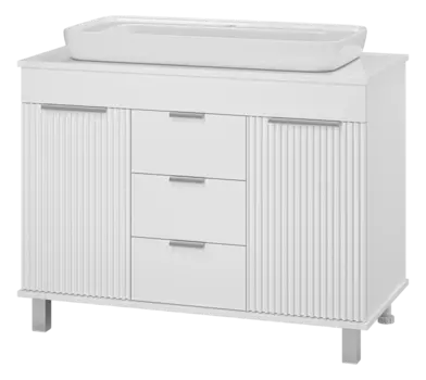 Тумба с раковиной Brevita Enfida 100 УТ000014765 белый