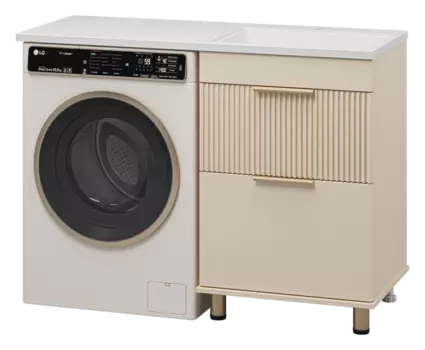 Тумба с раковиной Brevita Enfida 60 УТ000016085 бежевый