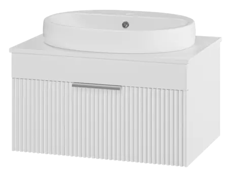 Тумба с раковиной Brevita Enfida 70 УТ000014764 белый