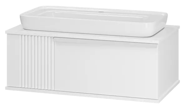 Тумба с раковиной Brevita Savoy 90 УТ000014905 белый