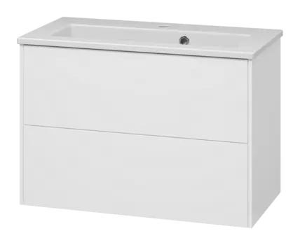 Тумба с раковиной Brevita Toy УТ000025660 белый