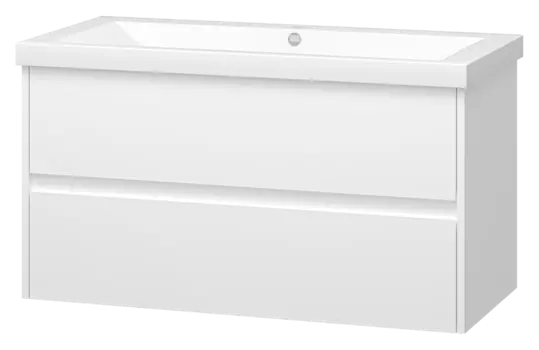 Тумба с раковиной Misty Алиса 100 УТ000011216 белый