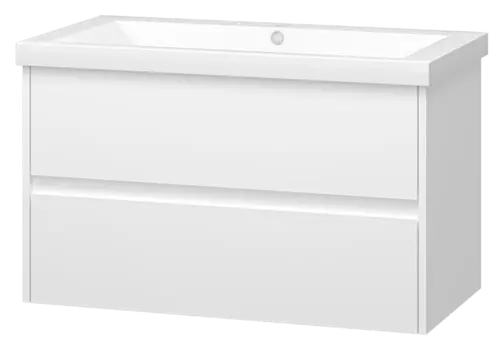 Тумба с раковиной Misty Алиса 90 УТ000011220 белый