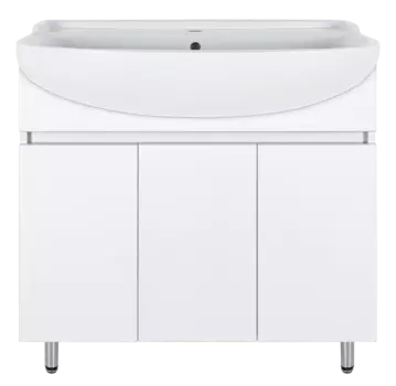 Тумба с раковиной Misty Амур 80 УТ000012719 белый