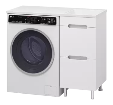 Тумба с раковиной Misty Байкал 40 УТ000014749 белый