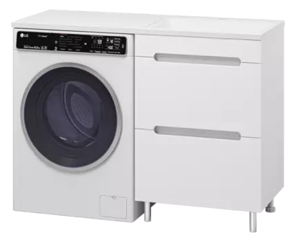 Тумба с раковиной Misty Байкал 55 УТ000014751 белый