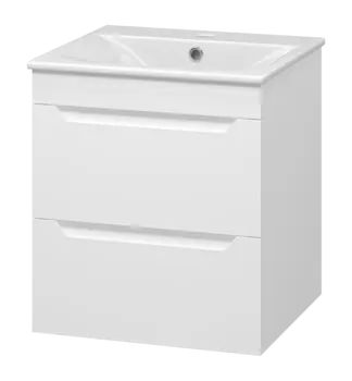 Тумба с раковиной Misty Бриз УТ000023901 белый