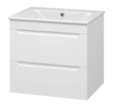 Тумба с раковиной Misty Бриз УТ000023903 белый