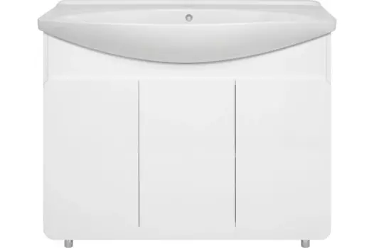 Тумба с раковиной Misty Чегет 105 УТ000013354 белый