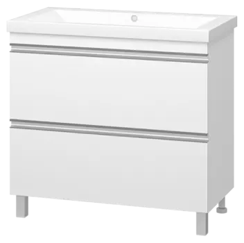 Тумба с раковиной Misty Ингрид 90 УТ000015020 белый