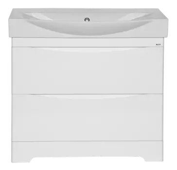 Тумба с раковиной Misty Элвис 85 УТ000003264 белый