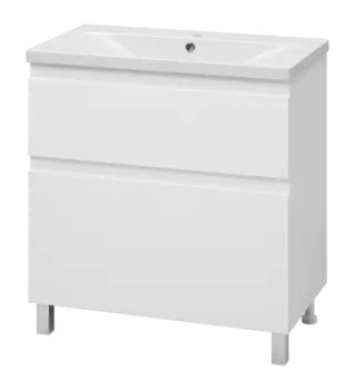 Тумба с раковиной Misty Лаки УТ000024249 белый