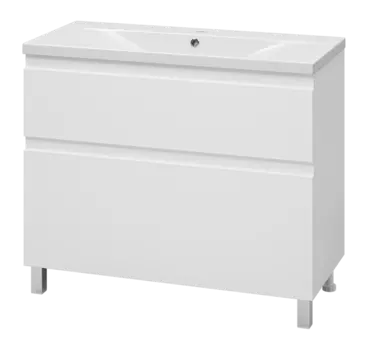 Тумба с раковиной Misty Лаки УТ000024250 белый