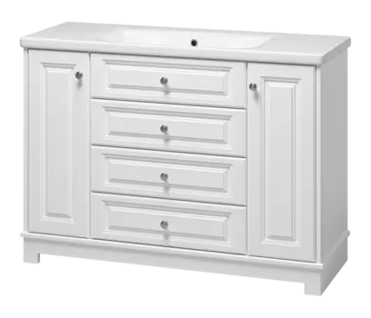 Тумба с раковиной Misty Ларго УТ000023208 белый