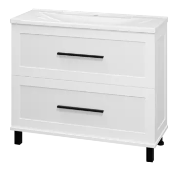 Тумба с раковиной Misty Модерн УТ000024621 белый