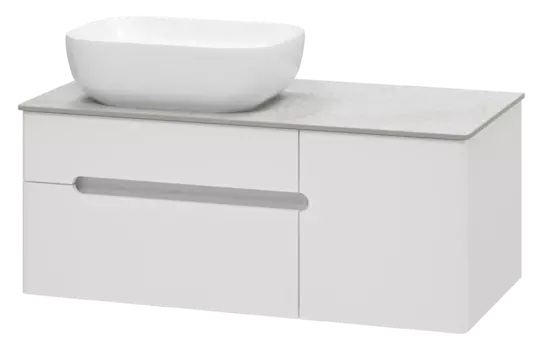 Тумба с раковиной Misty Роял 100 УТ000014971 белый