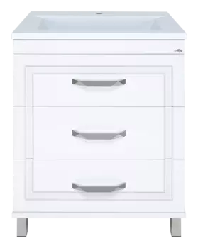Тумба с раковиной Misty Терра 70 УТ000011806 белый