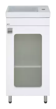 Тумба с раковиной Misty Урал 40 УТ000011699 белый