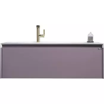 Тумба с раковиной Orans BC-4060-1200L 120 40601200L подвесная, лиловая матовая