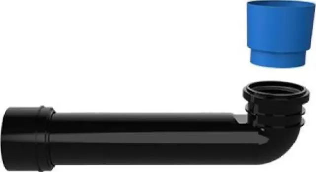 Угловая фановая труба 90 градусов для инсталляции Nova 7412