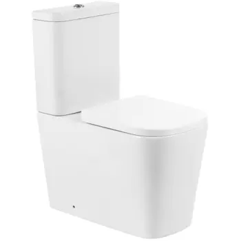 Унитаз-компакт BelBagno Albano BB120CPR/BB120SC c сиденьем микролифт, белый