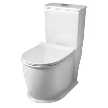 Унитаз-компакт Grossman Retro GR-4492S, безободковый, с крышкой-сиденьем микролифт, белый