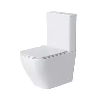 Унитаз-компакт Grossman Style GR-4453S крышка-микролифт, безободковый, белый