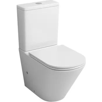 Унитаз-компакт Grossman Tornado GR-4449SQ сиденье микролифт, белый