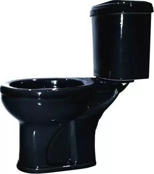 Унитаз-компакт Оскольская керамика Дора Стандарт 47374130402, черный