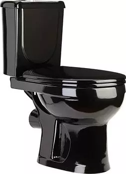 Унитаз-компакт Оскольская керамика Ирида Стандарт 40374130402, черный