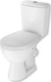 Унитаз компакт Rosa Стиль 4630055558391 белый с бачком и сиденьем микролифт