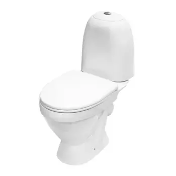 Унитаз-компакт Sanita Виктория WC.CC/Victoria/1-P/WHT.G/S1, крышка стандарт, цвет белый