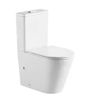 Унитаз-компакт Terminus Аврора, 11F62x39W, безободковый, крышка-сиденье микролифт, белый