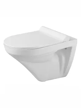 Унитаз подвесной Agger AT06100 белый, сиденье микролифт