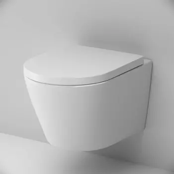 Унитаз подвесной AM.PM Sense C741701SC безободковый, с сиденьем микролифт, белый