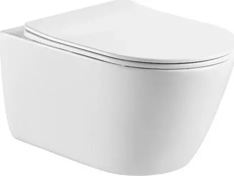 Унитаз подвесной Aquatek Оберон AQ1363W-00 с сиденьем Soft Close