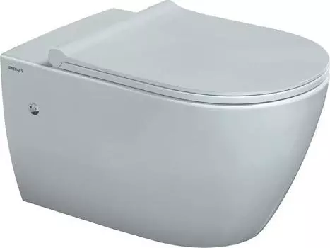 Унитаз подвесной Berges Wasserhaus Mascon Rimless 082128 с сиденьем микролифт, белый