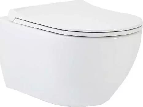 Унитаз подвесной beWash Bogen 88303601 с биде белый