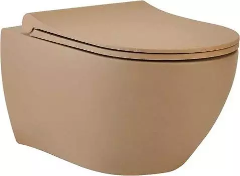 Унитаз подвесной beWash Bogen 88303673 с биде латте