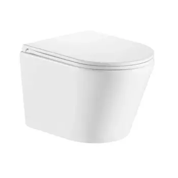 Унитаз подвесной безободковый WesnaArt Ray 206-RAY11, белый