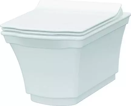 Унитаз подвесной Boheme Hermitage 951, белый